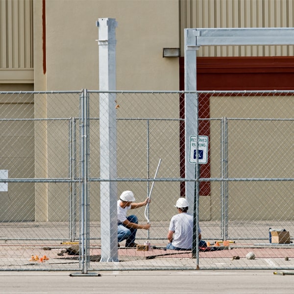 how much time can i rent the temporary fence for my construction site or event in Rosenberg Texas